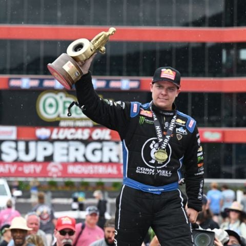 NHRA Funny Car world champ Austin Prock scored a Thunder Valley victory at Bristol en route to his 2024 series title.