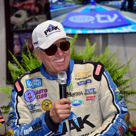 The ageless dynamo John Force will be looking to add to his Funny Car win total at Bristol Dragway during the Super Grip NHRA Thunder Valley Nationals, June 7-9.