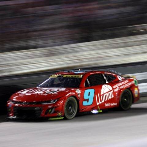 Larson's teammate Chase Elliott had a strong run at Bristol, finishing second in his Llumar Chevy and also advancing to the NASCAR Round of 12 Playoffs.