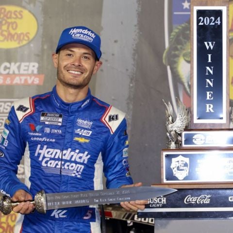 Kyle Larson dominated Bristol last fall and he recently says the historic half-mile is his favorite NASCAR track.