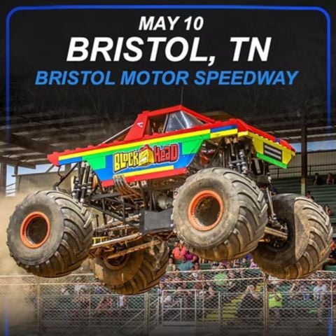 The Overdrive Monster Truck Series returns to Bristol in 2025 on May 10.