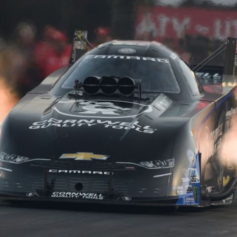 Funny Car racer Austin Prock swept the weekend at Bristol, taking the No. 1 qualifying position, the Mission Foods bonus event on Saturday and Sunday's Super Grip NHRA Thunder Valley Nationals title.
