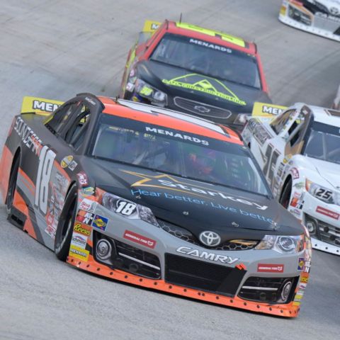 William Sawalich (18) won the Bush's Beans 200 last year in a tight battle with Jesse Love. This year he will be battling another young phenom in Connor Zilisch. The 2024 Bush's Beans 200 takes the green flag at 5 p.m.