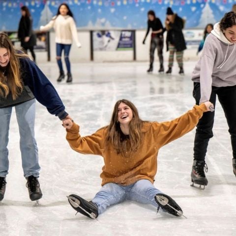 Ice rink thanksgiving