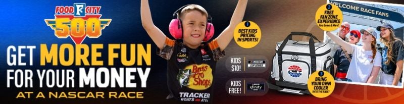 Great Value at a NASCAR Race Header Image